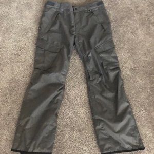 686 men’s medium gray ski pants